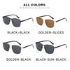Men's Sunglasses, New Metal Sunglasses, UV-protected Sunglasses for Driving
