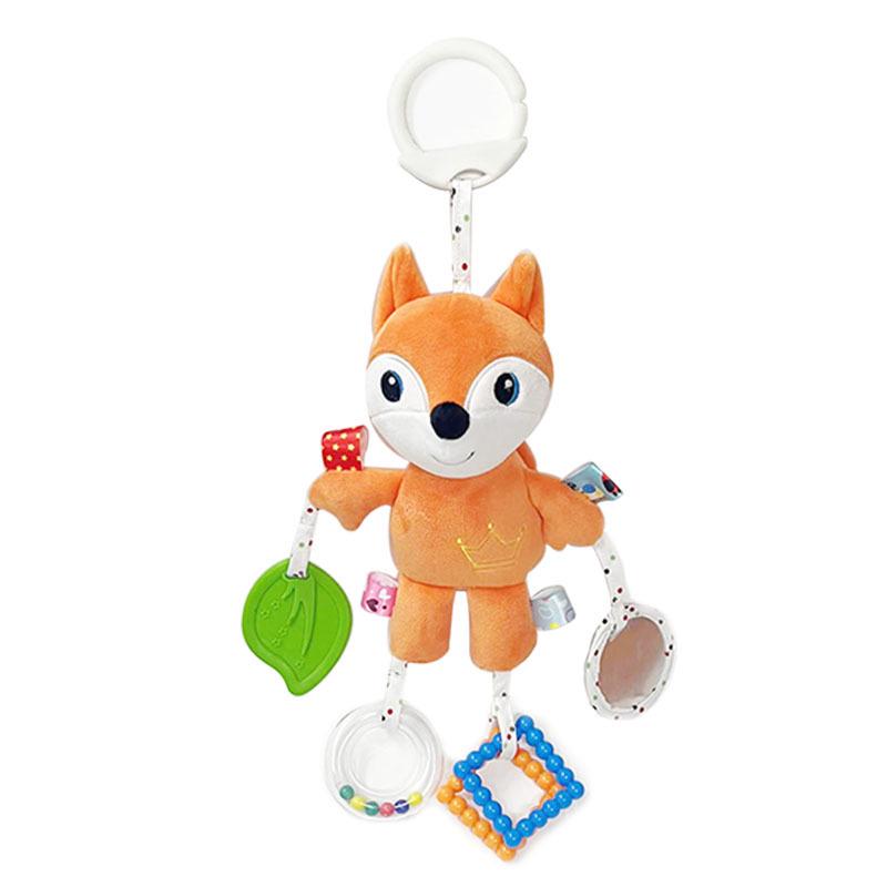 Beruhigendes Plüschtier Hängeornament für Neugeborenen-Autositze und Kinderwagen