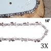 3pcs Chainsaw Saw Chain 14" 35cm 1.3MM 3/8 0.050" 52 For 135 235 236 Chainsaw Part saw chain