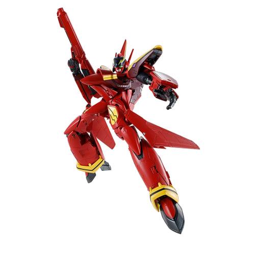 TAMASHII NATIONS HI-METAL R Macross 7 VF-19 Kai Fire Valkyrie, approximately 150mm, PVC, ABS, and die-cast pre-painted action figure