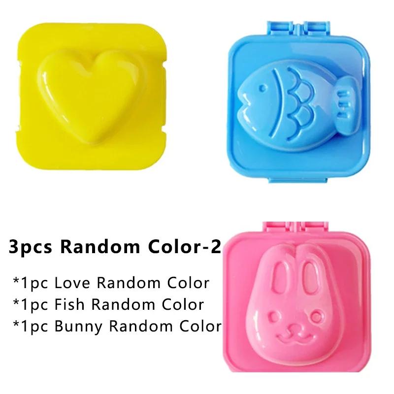 1 Pcs Boiled Egg Mold Cute Cartoon DIY Egg Ring Mould Bento Maker Cutter Decoratin Rice Ball Kitchen Accessories For Kitchen