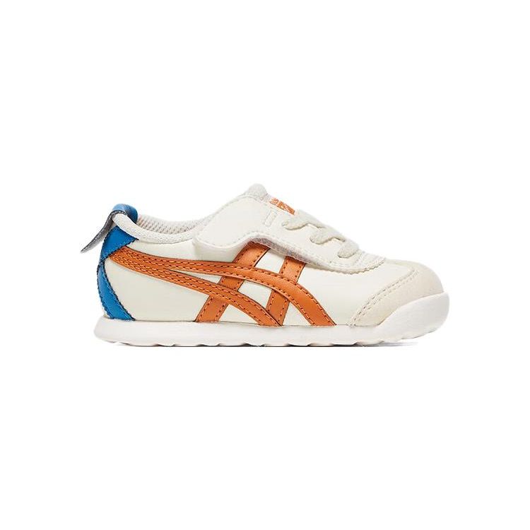 ONITSUKA TIGER Mexico 66 TS Cream Rust Orange Baby Sneakers 1184A074-116