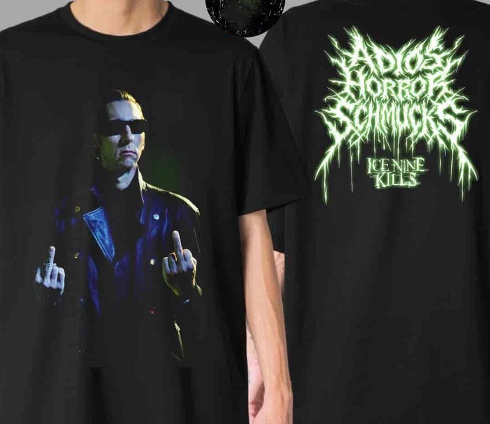 

Ice Nine Kills The Great Unknown Adios Horror Shmucks 2025 Футболка1 L