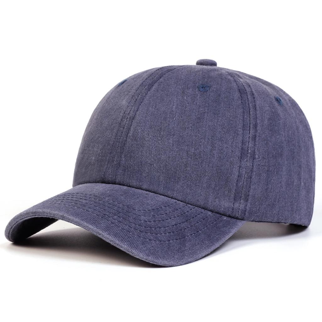 Unisex Light Washed Solid Color Baseball Caps Spring Autumn Outdoor Adjustable Casual Hats Dad Hat Sunscreen Hat