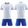 2025 Großhandel Kinder-Fußballtrikot-Set, Grundschul-Fußball-Trainingsshirt, bedrucktes Wettkampftrikot für Jungen und Mädchen