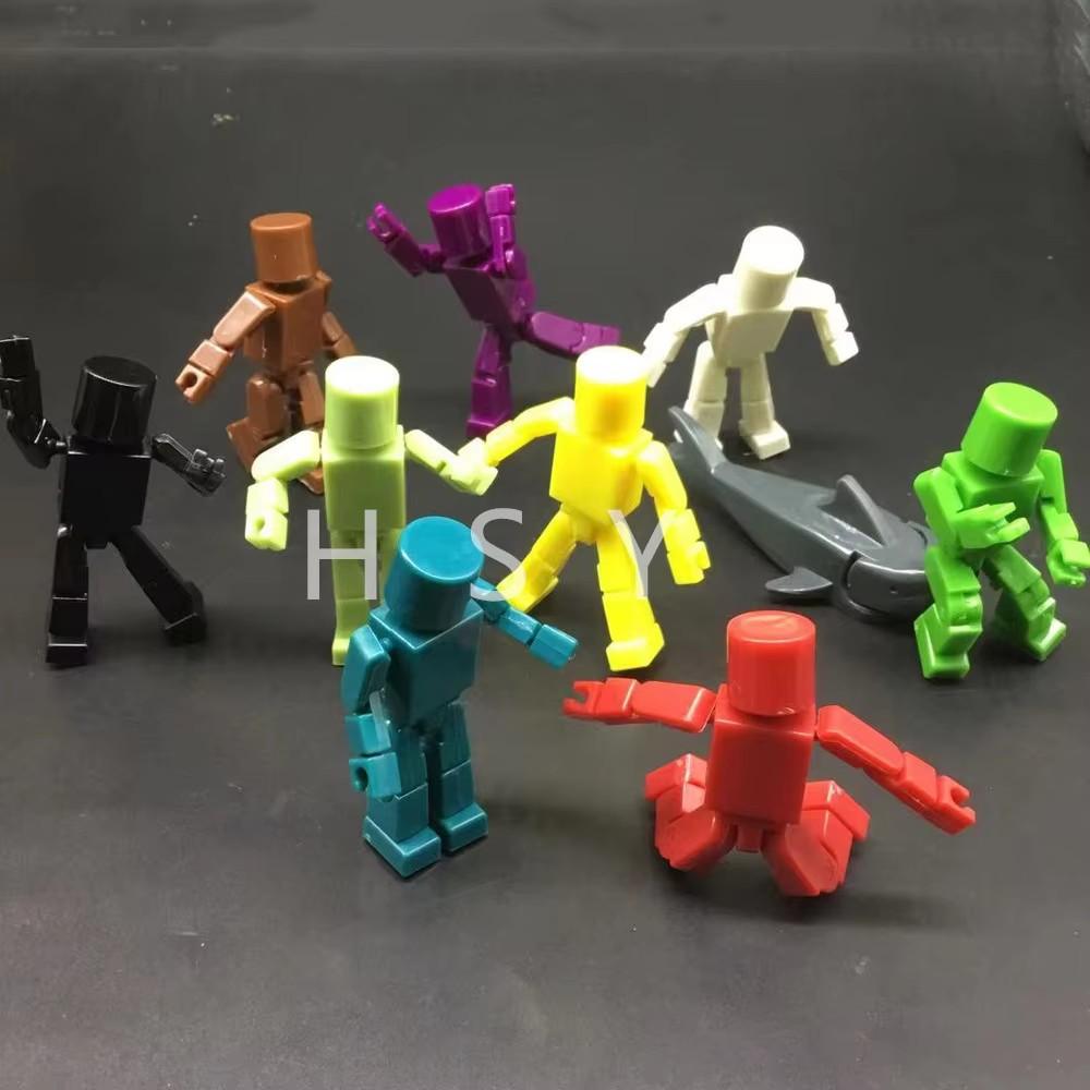 Original Multi Style Joint Movable Three-dimensional Solid Volume Wooden Children's Humanoid Animation Doll Gift Toy Robot