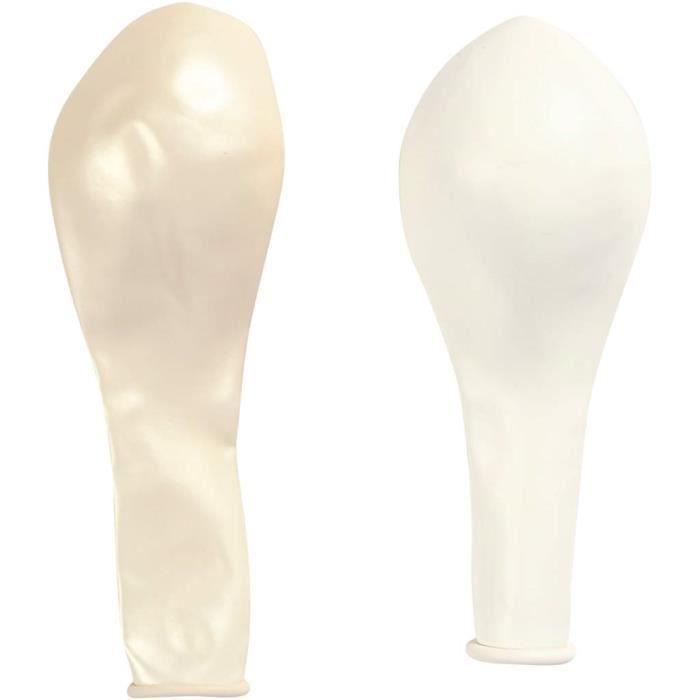 Balloons - HAPPY MOMENT - Round - Natural Rubber - Helium - 4 Hours of Inflation