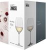 ZWIESEL GLAS Break-Resistant Wine Glasses for You, Suitable for Red and White Wines, White Wine, 4 Glasses, Machine-Made, L121871