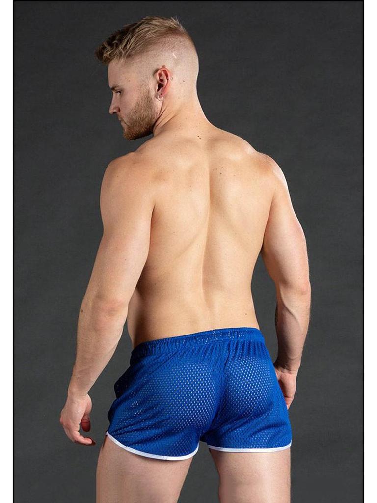 Pánské rychleschnoucí prodyšné sportovní kraťasy - tříčtvrteční délka na pláž, fitness a outdoorové aktivity
