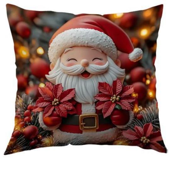 

New Floral Pillowcase Gold Print Home Living Room Sofa Cushion Pillowcase 45*45cm