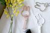 Carabiner Smart Keychain miffy Miffy Goods Character Cute Keychain Holder Gift [Nicot] [miffy] (SV)