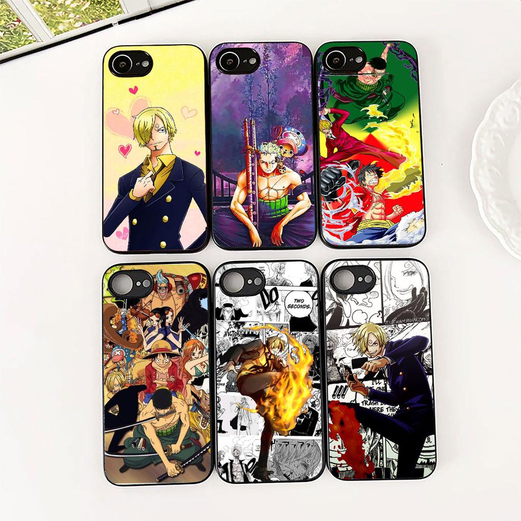 Cover for Apple iPhone 17 16 14 15 Plus Pro Max 16E ProMax + 15Plus 15+ 16+ Phone Case Sanji Roronoa Zoro One Luffy Pieces