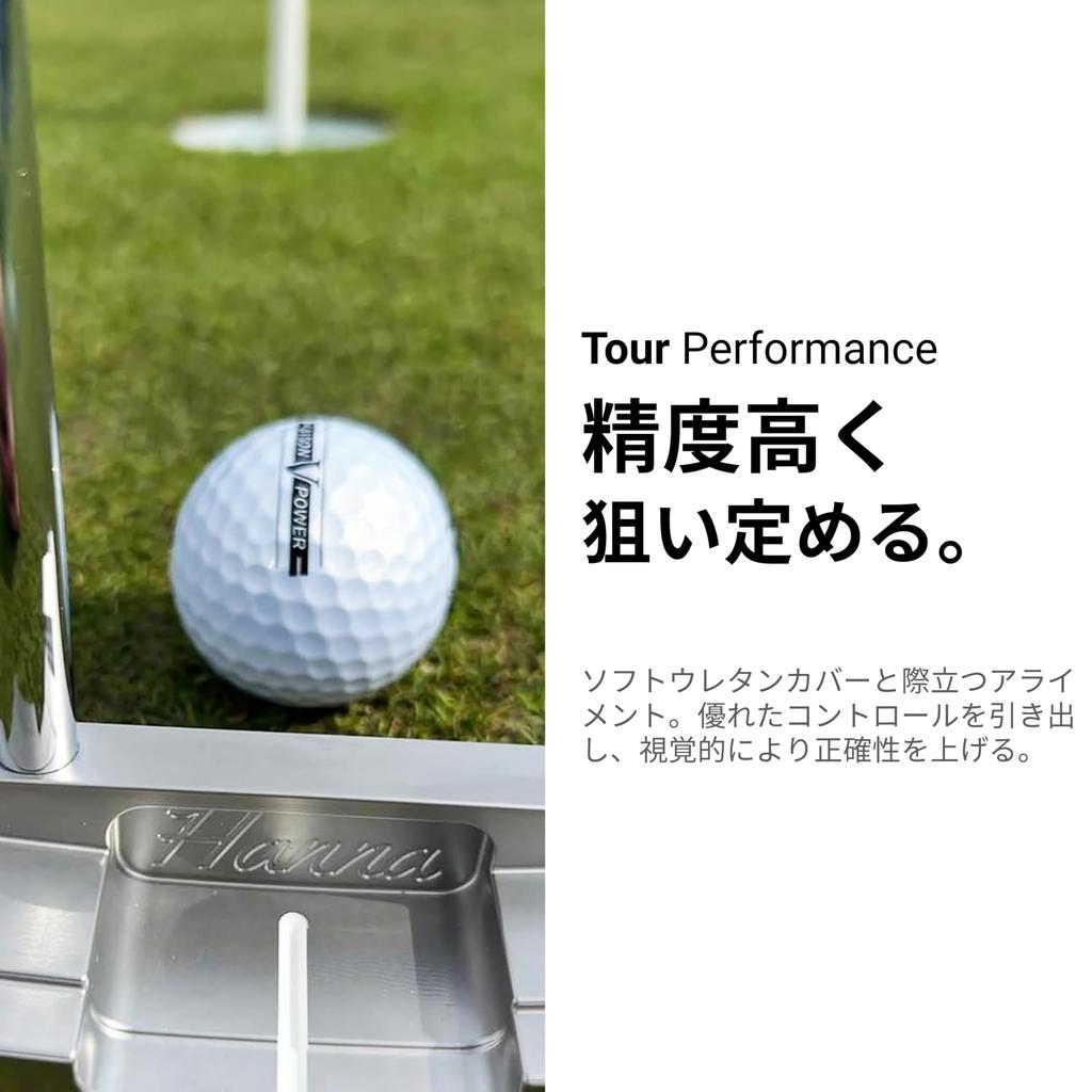 Trust Bison V Power Golf Overwhelming Stop Where You and Comfortable Urethane Official Balls for Head Speeds Up to 47 1 Dozen Pearl Balls Distance,