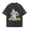 2026 New Hot Fashion Save The Planet Kill All Humans Funny Tops Robot Print Summer Tshirts Men Women Short Sleeve Cotton Tops
