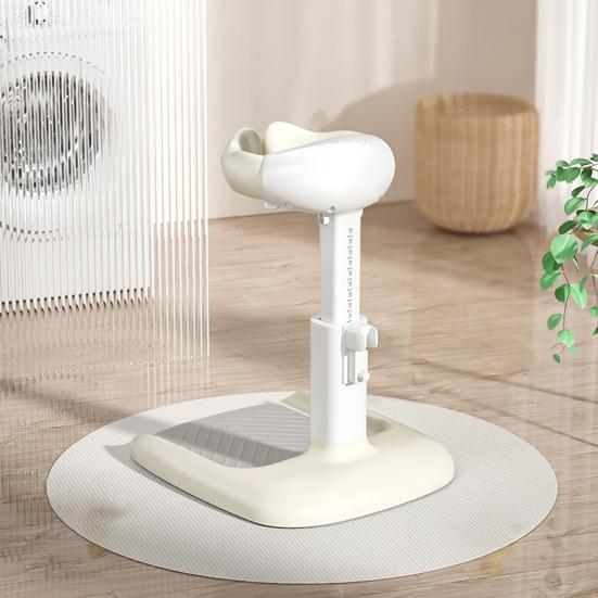 Baby Shower Rack Stand Height Adjustable Anti-Slip Bath Tub Holder Duck Design Foldable Portable Baby Care Stand