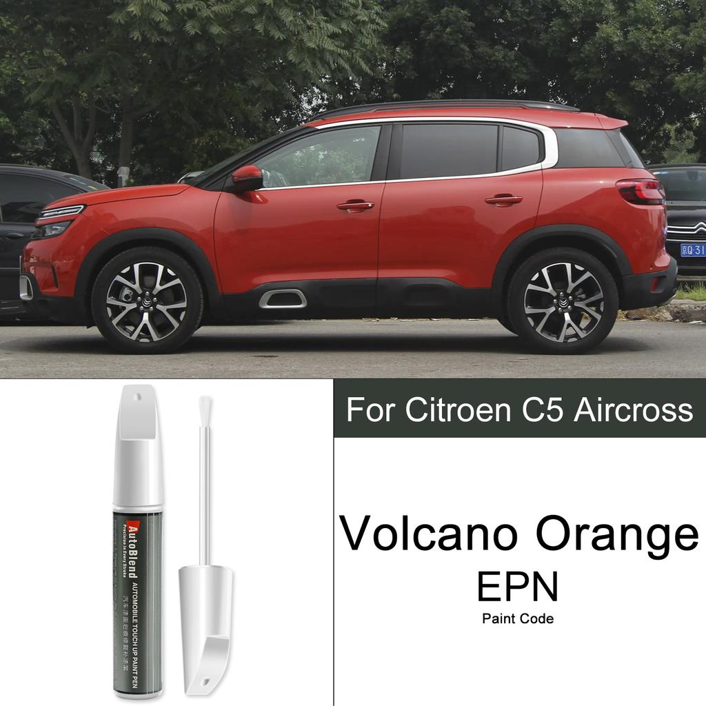 Lackkratzer-Reparaturstift für Citroen C5 Aircross mit Klarlackstift – Stellt brillanten Autolack wieder her und verbessert die Lacktextur