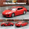 Porsche Panamera Turbo Coupé Simulation Diecast & Spielzeugfahrzeuge Rückzugauto RMZ city 1:36 Geschenke aus Legierungsmodellen für Kinder
