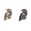 Spartan Roman Warrior Helmet Brass Knife Beads Outdoors EDC Tool DIY Paracord Lanyard Pendants Woven Rope Bracelets Accessories