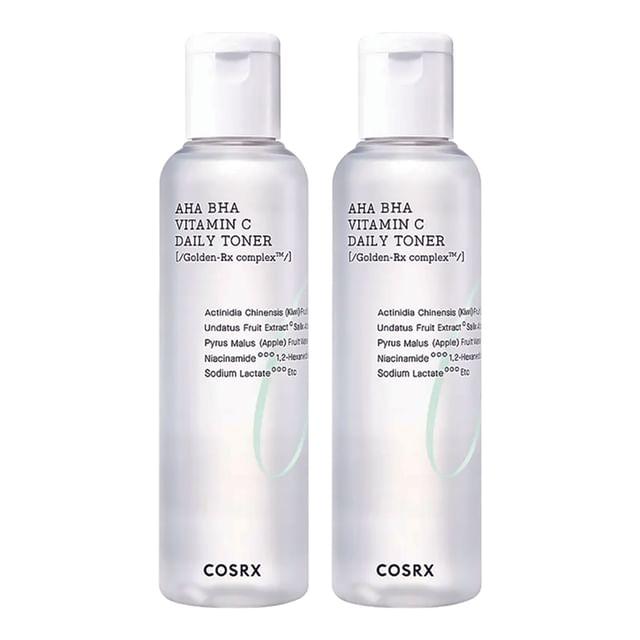 COSRX - Refresh AHA BHA Vitamin C Daily Toner Bundle Set 2 pcs