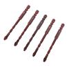 5Pcs Masonry Drill Bits 14in Hex Shank 6mm Concrete Brick Professional High Cobalt Bit Set for