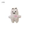 1PC Lovely Bear Fridge Sticker Magnet 3D Plush  Decals Cute Cartoon Refrigerator Sticker Gift Souvenir Home Decor Kitchen Decor