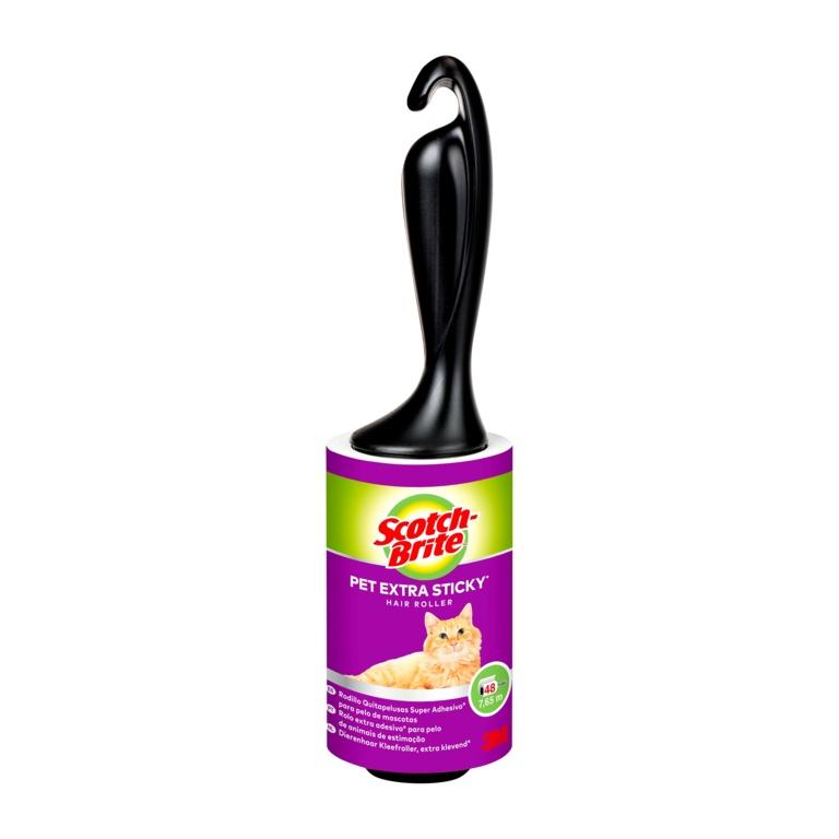 Scotch-Brite Dispozitiv de îndepărtare a părului și scamelor de animale de companie extra lipicios