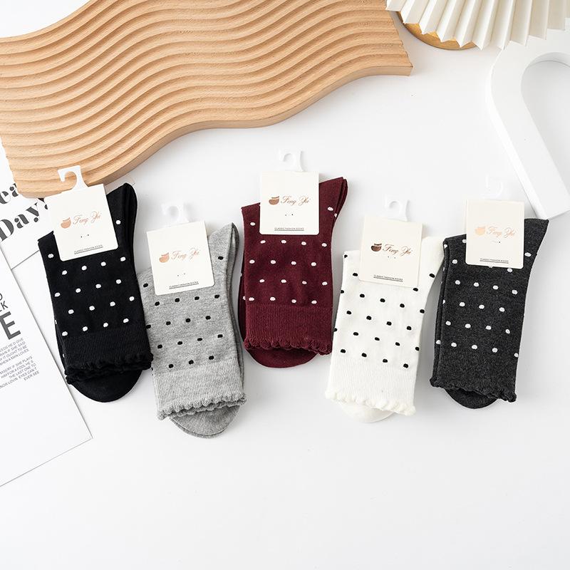 Socks Women'S Long Tube College Wind Cotton Socks Cute Warm Sports Casual Socks