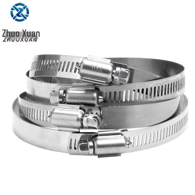 Zhuo Xuan 304 Stainless Steel Hose Clamp 33-57mm