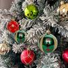 30pc/box Painting New Year Sparkling Christmas Balls Gifts Christmas Tree Pendants Home Hanging Pendants Exquisite 6cm