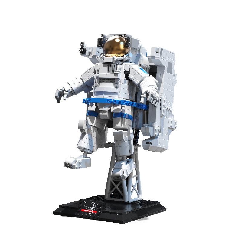 

Аэрокосмический орнамент Эксперт Астронавт Строительные блоки Творческая модель Космонавт Кирпичи Наборы Игрушки для мальчиков Дети Взрослые Подарки no original box