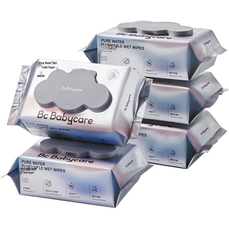 

babycare Pure Water Baby Wet Toilet Wipes
