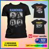 Ramones Band T-shirt Road To Ruin Graphic Print Punk Rock Tee