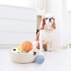 1 Set Breathable Woven Storage Basket with Handle Flax Eco-friendly Woven Storage Box for Bedroom