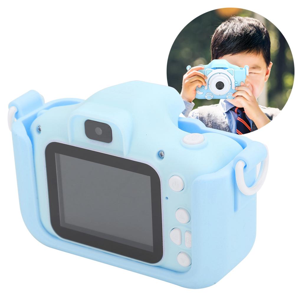 Children Digital Camera Video Recorder Kids 12MP Dual Lens with 32G Memory Card and Card Reader
