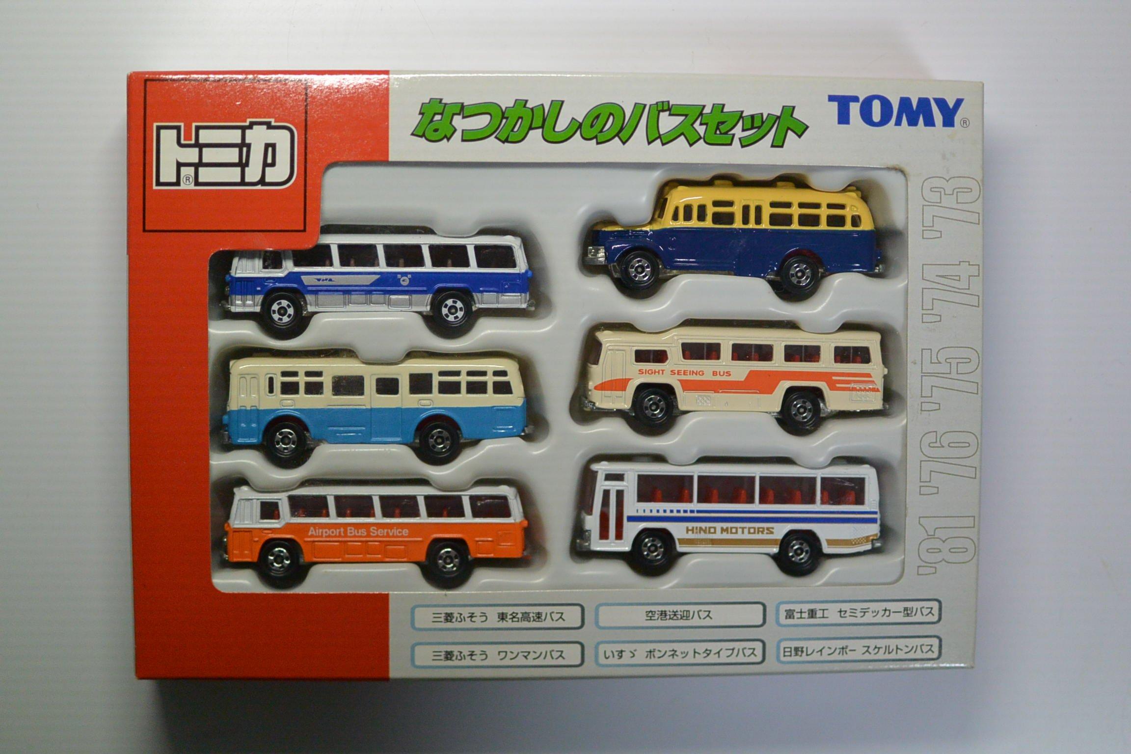 

Подарочный набор Tomica Nostalgic Bus, 6 шт.