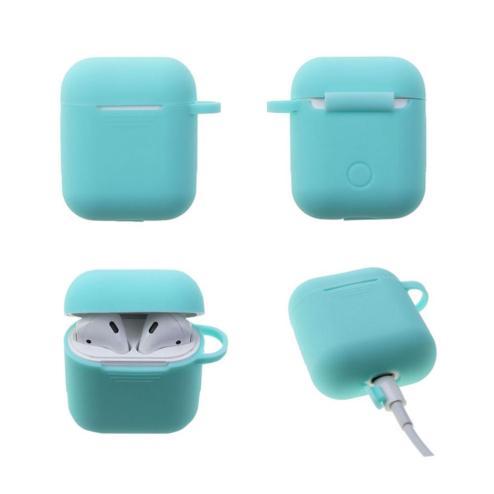For Airpods 1/2 Soft Silicone Earphone Cover Air Pods Case Earpods Accessories Headset Protective Sleeve Air pods Case