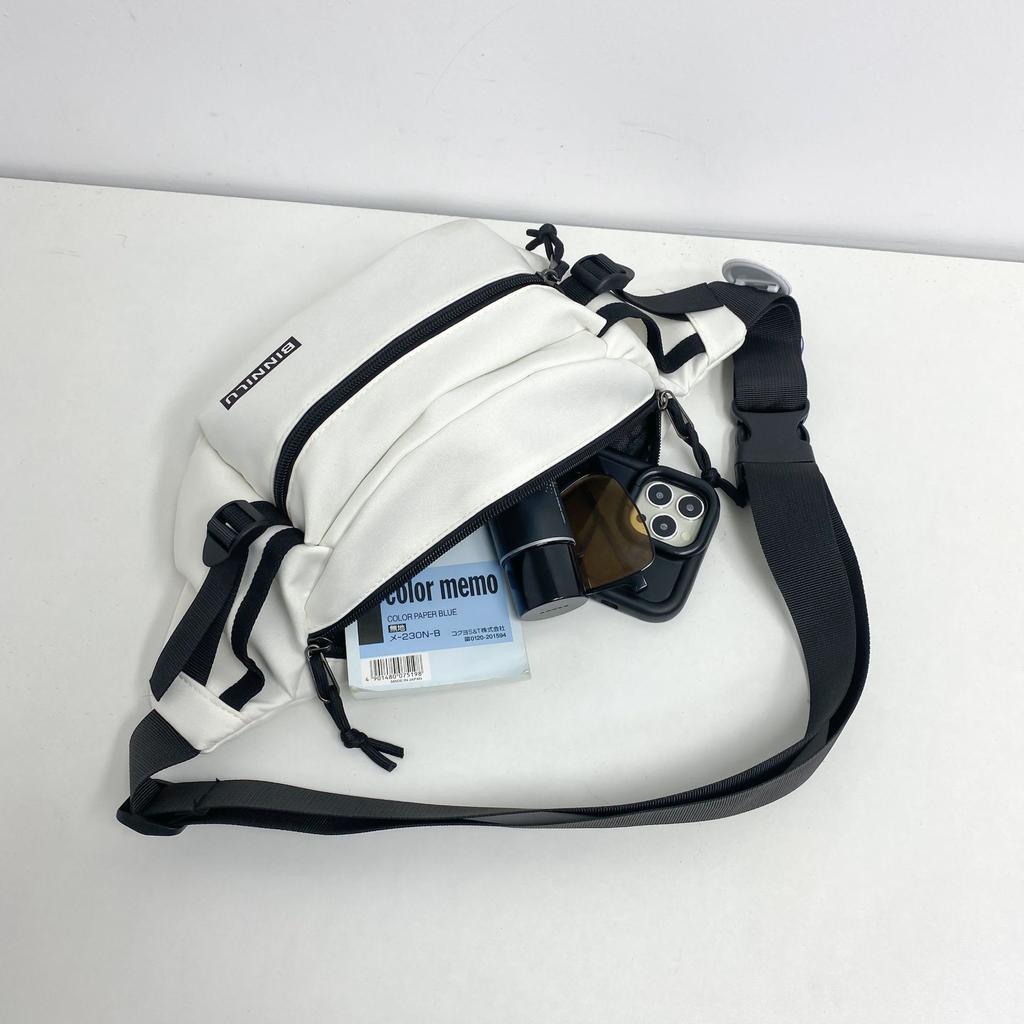 Herren Umhängetasche Vielseitige Studenten Schultertasche Lässige Herren Schultertasche Herren Brusttasche