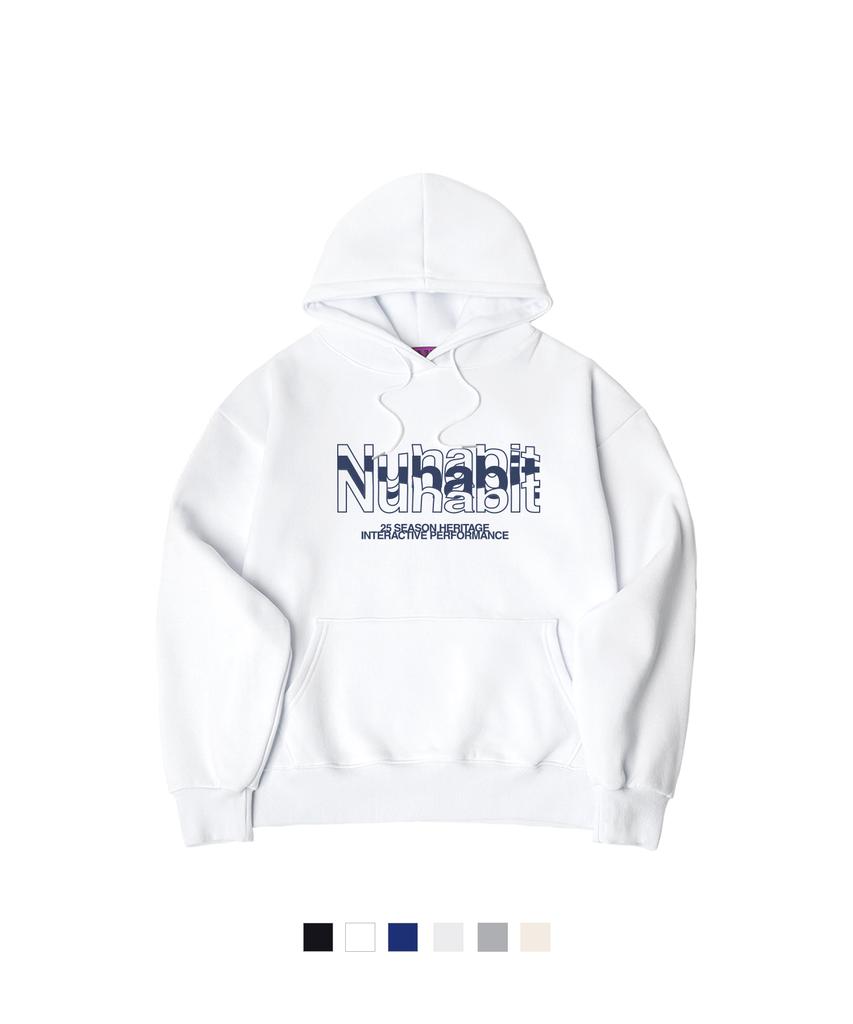 N/H Domino Oversized Fleece Hoodie (Goh4-5Nh1328)