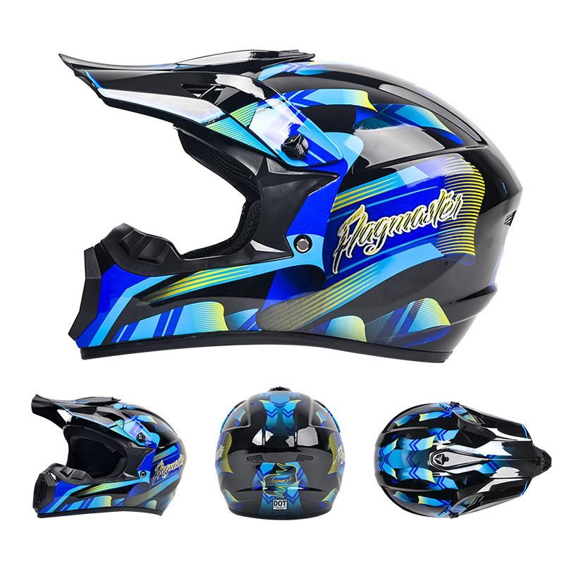 Full Face Motorcycle Helmet Off-Road ATV Dirt Bike Mountain Downhill Karting Safety Protection