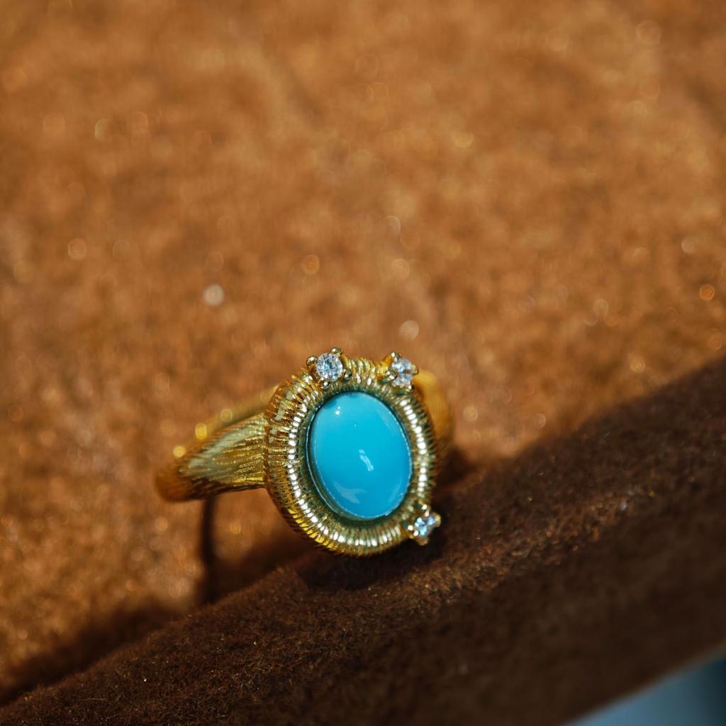 Anillo de Esmalte Vintage Cepillado de Lujo Ligero Rubí Morado Diamante Anillo para Dedo Índice Anillo Apilable Estilo de Uso Accesorios Premium Versátiles