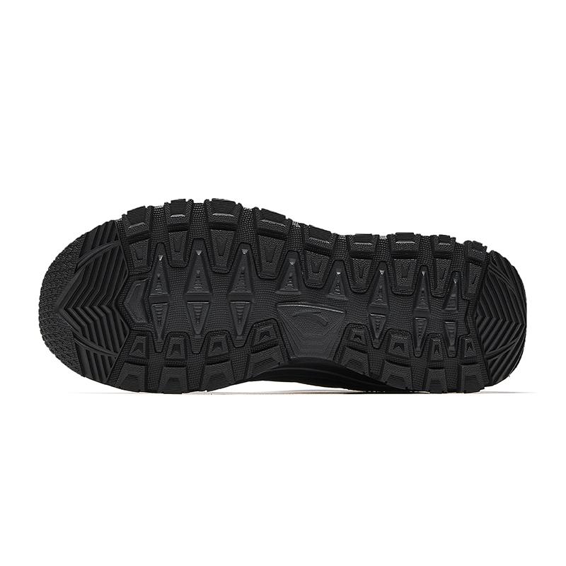 Anta Tanshan Trendy Comfortable Fashion Shock Absorbing Durable Low Top Casual Running Shoes Women sneaker Basic-Black 922545584-3