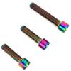 3 Pcs Alloy Steering Stem Handlebar Rear Screws Set for Road Accessories