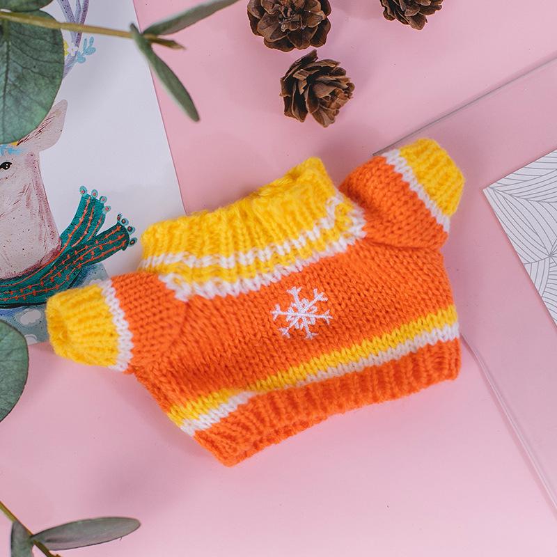 20cm Sternpuppe Plüschtier mit Wechselkleidung - Weihnachtsausgabe