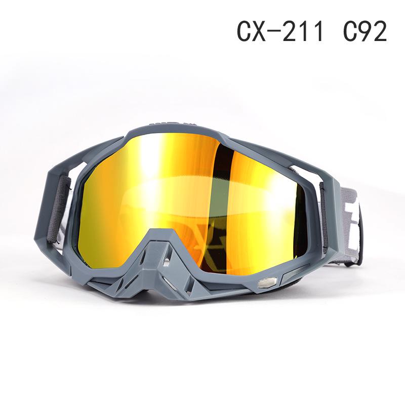 100% Windproof Off-road Motorcycle & Ski Goggles for Outdoor Riding