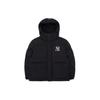 MLB New York Yankees Jednokolorowa Metka Kurtka z Kapturem Płaszcz Puchowy Zimowa Krótka Kurtka Unisex Czarna 3ADJEC426-50BKS