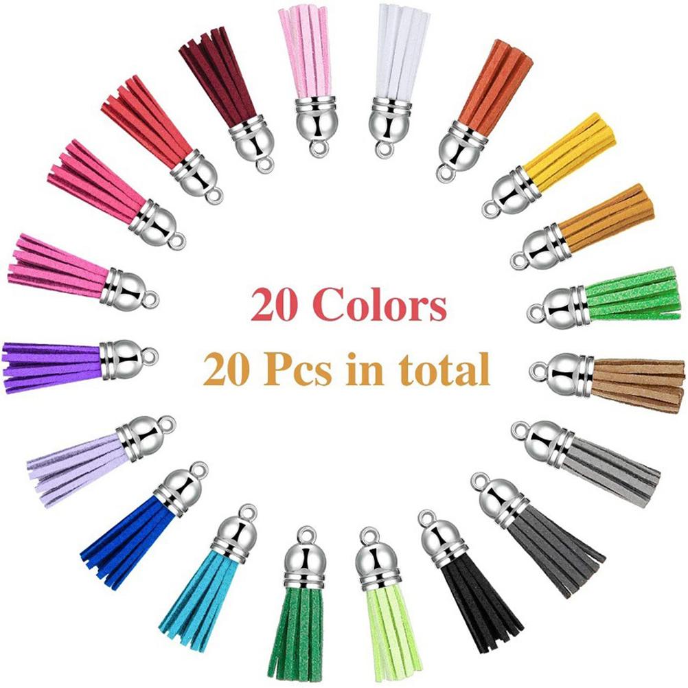 Acrylic Keychain Blanks Keychain Tassels Set Round Acrylic Keychain Blanks and Keychain Tassels