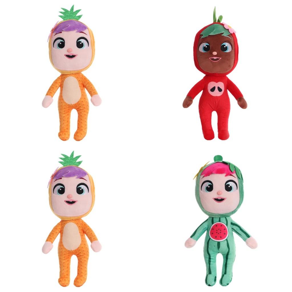 Cry Baby Plush Toys Soft And Cuddly Fruit Dolls In Different Designs