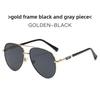 Vintage Metal Sunglasses With Uv400 Protection For Outdoor Activities And Fashion