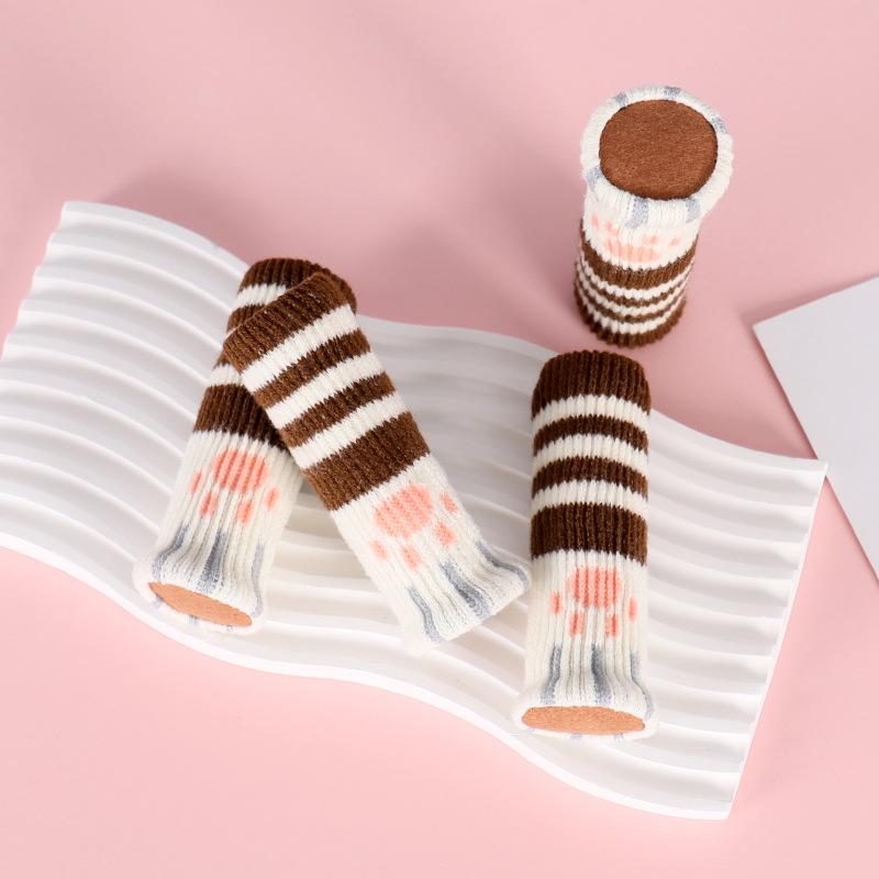 Thickened Non-Slip Chair and Table Leg Covers - Wear-Resistant, Silent Foot Pads for Tables and Chairs