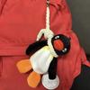 Cute Penguin Plush Keychain Lovely Penguin Doll Pendant Creative Animal Keychain Exquisite Backpack Decoration Sling Rope Gift